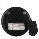 Digitaler LCD-Touchscreen-Küchentimer mit Countdown, Alarm, Temperatur- und Feuchtigkeitsmessung